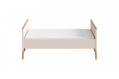 Stiene von Paidi - Babybett 70x140 cm cashmere-beige - Eiche massiv