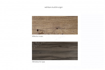 Naturstücke von Hartmann - Beistelltisch mit Hirnholzapplikation