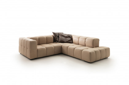 Lucy-LE24 von designwerk - Eckgarnitur links beige