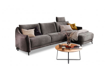 Tabby von SCHÖNER WOHNEN - Eckcouch rechts graphite
