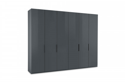 San Antonio von Musterring - Schrank mit Falt- & Drehtüren Basaltglas