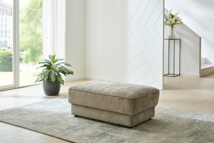 ZE-EM24138 von Zehdenick - Ecksofa Ausführung links mandel