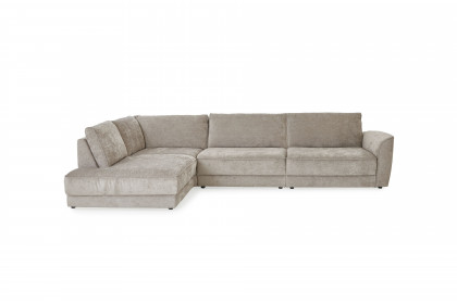 ZE-EM24138 von Zehdenick - Ecksofa Ausführung links mandel