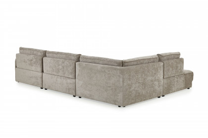 ZE-EM24138 von Zehdenick - Ecksofa Ausführung links mandel