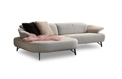 1454 von Himolla - Polstergarnitur Ausführung links rose