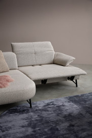 1454 von Himolla - Polstergarnitur Ausführung links rose