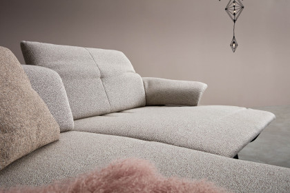 1454 von Himolla - Polstergarnitur Ausführung links rose