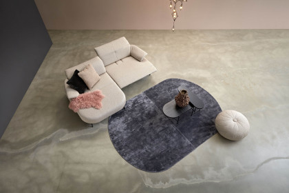 1454 von Himolla - Polstergarnitur Ausführung links rose