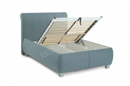 Messina von Oschmann - Polsterbett KT 0276 steel