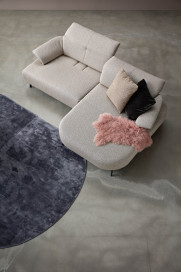 1454 von Himolla - Polstergarnitur Ausführung rechts rose