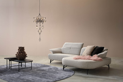 1454 von Himolla - Polstergarnitur Ausführung rechts rose