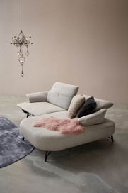 1454 von Himolla - Polstergarnitur Ausführung rechts rose