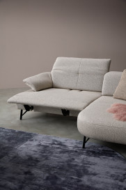 1454 von Himolla - Polstergarnitur Ausführung rechts rose