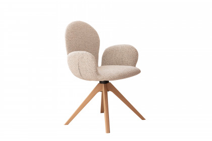 Round von SCHÖNER WOHNEN - Esstisch Wildeiche hell soft gebürstet & geölt