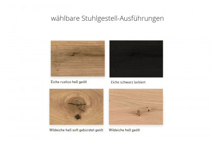 Round von SCHÖNER WOHNEN - Esstisch Wildeiche hell soft gebürstet & geölt