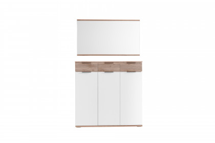 Montello von MCA - Garderobe in Soft White und Viking Oak