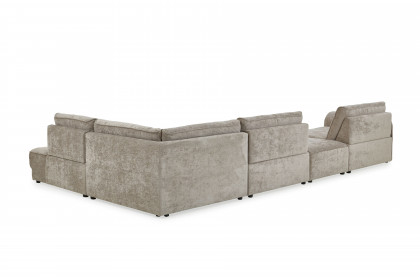 ZE-EM24138 von Zehdenick - Polstergarnitur Variante rechts mandel