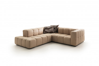 Lucy-LE24 von designwerk - Eckgarnitur rechts beige