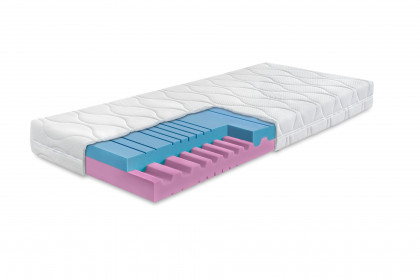 Juna-Hard von Ahorn - Hybridschaum-Matratze 90 x 200 cm H4/H5