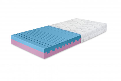 Juna-Hard von Ahorn - Hybridschaum-Matratze 90 x 200 cm H4/H5