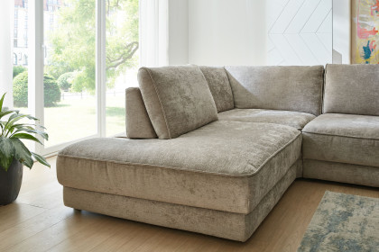 ZE-EM24138 von Zehdenick - Polstergarnitur Variante links mandel