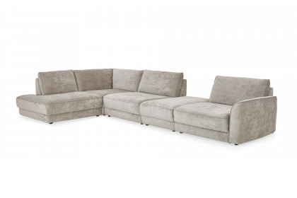 ZE-EM24138 von Zehdenick - Polstergarnitur Variante links mandel