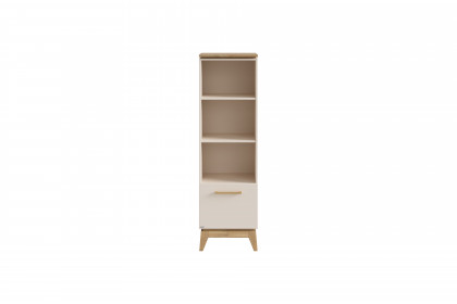 Stiene von Paidi - Babyzimmer mit Schiebetürenschrank beige - Eiche massiv