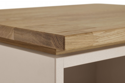 Stiene von Paidi - Babyzimmer mit Schiebetürenschrank beige - Eiche massiv