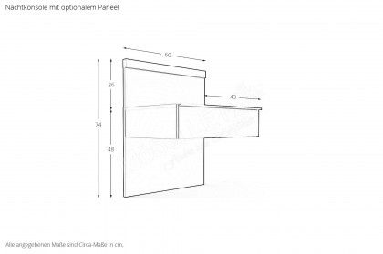 San Antonio von Musterring - Vorzugsschlafzimmer champagner