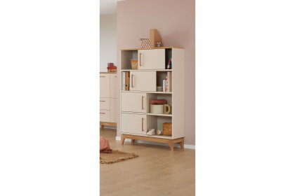 Stiene von Paidi - Babyzimmer-Einrichtung cashmere-beige & Eiche massiv