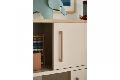Stiene von Paidi - Babyzimmer-Einrichtung cashmere-beige & Eiche massiv