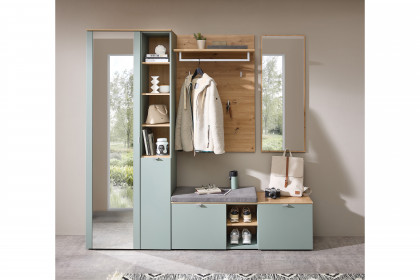 Bari von Innostyle - Garderobe in Schilfgrün matt