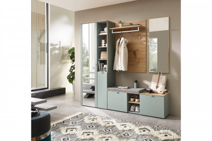 Bari von Innostyle - Garderobe in Schilfgrün matt