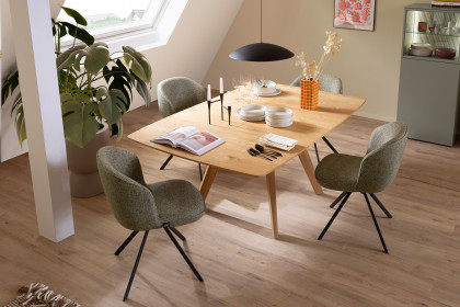 Extend von SCHÖNER WOHNEN - Esstisch Wildeiche hell geölt