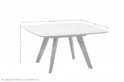 Extend von SCHÖNER WOHNEN - Esstisch Wildeiche hell geölt