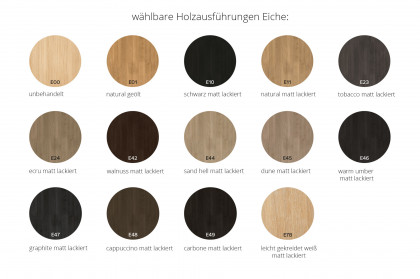 Lotus-dining von Mobitec - Stuhl mit Holzgestell