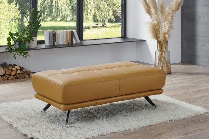 PN-EM19074 von Polinova - Ledergarnitur Ausführung rechts kurkuma