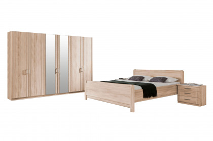 Valencia von Wiemann - Schlafzimmer Steineiche Nachbildung