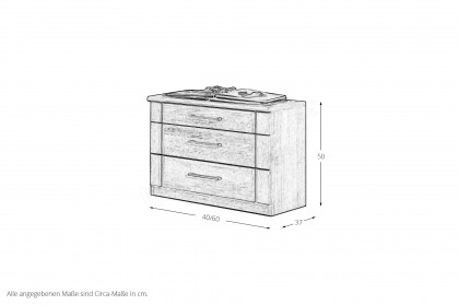 Valencia von Wiemann - Schlafzimmer Steineiche Nachbildung