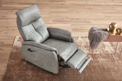 7071 von Himolla - Relaxsessel grau
