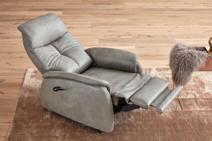 7071 von Himolla - Relaxsessel grau