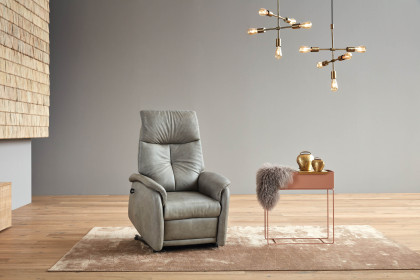 7071 von Himolla - Relaxsessel grau