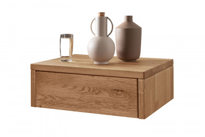 BE-0828 von GK Möbelvertrieb - Hänge-Nachtkonsole Wildeiche geölt