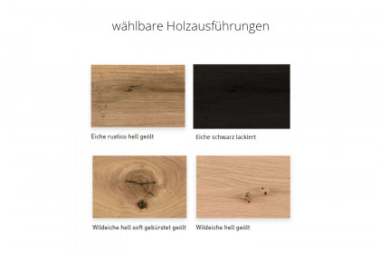 Cross von SCHÖNER WOHNEN - Esstisch Wildeiche hell geölt