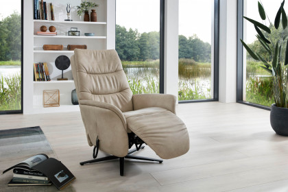 7091 von Himolla - Massagesessel elfenbein