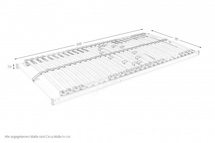 Portoflex von Ahorn - Lattenrost 90 x 200 cm