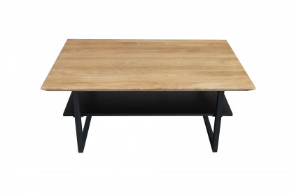 Bella-living von Elfo Möbel - Couchtisch 3508 Eiche/ schwarz