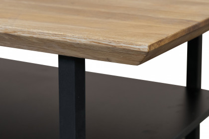 Bella-living von Elfo Möbel - Couchtisch 3508 Eiche/ schwarz