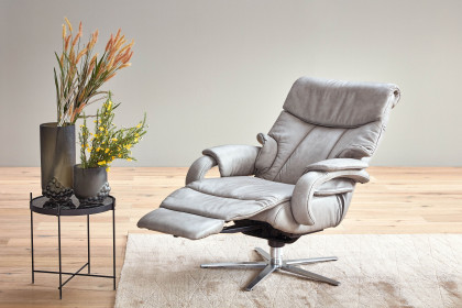 7717 von Himolla - Relaxsessel grau