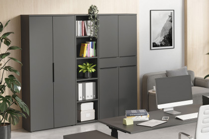 GW-Mailand von Germania - Aktenschrankensemble graphit